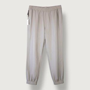 Babaton | Zedel Faux Leather Joggers | 1X | Light Taupe | Casual | Minimalist